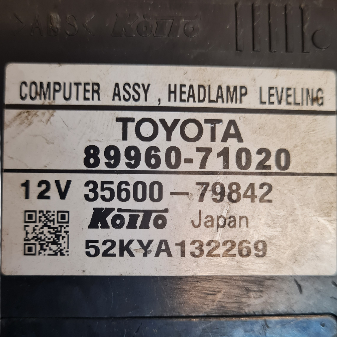 Módulo Regulagem Farol Hilux Sw4 3.0 2012 2015 89960-71020 - Imagem 8