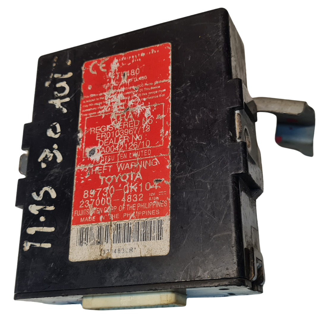 Modulo Central Alarme Hilux Sw4 3.0 2005 2015 89730-0k104