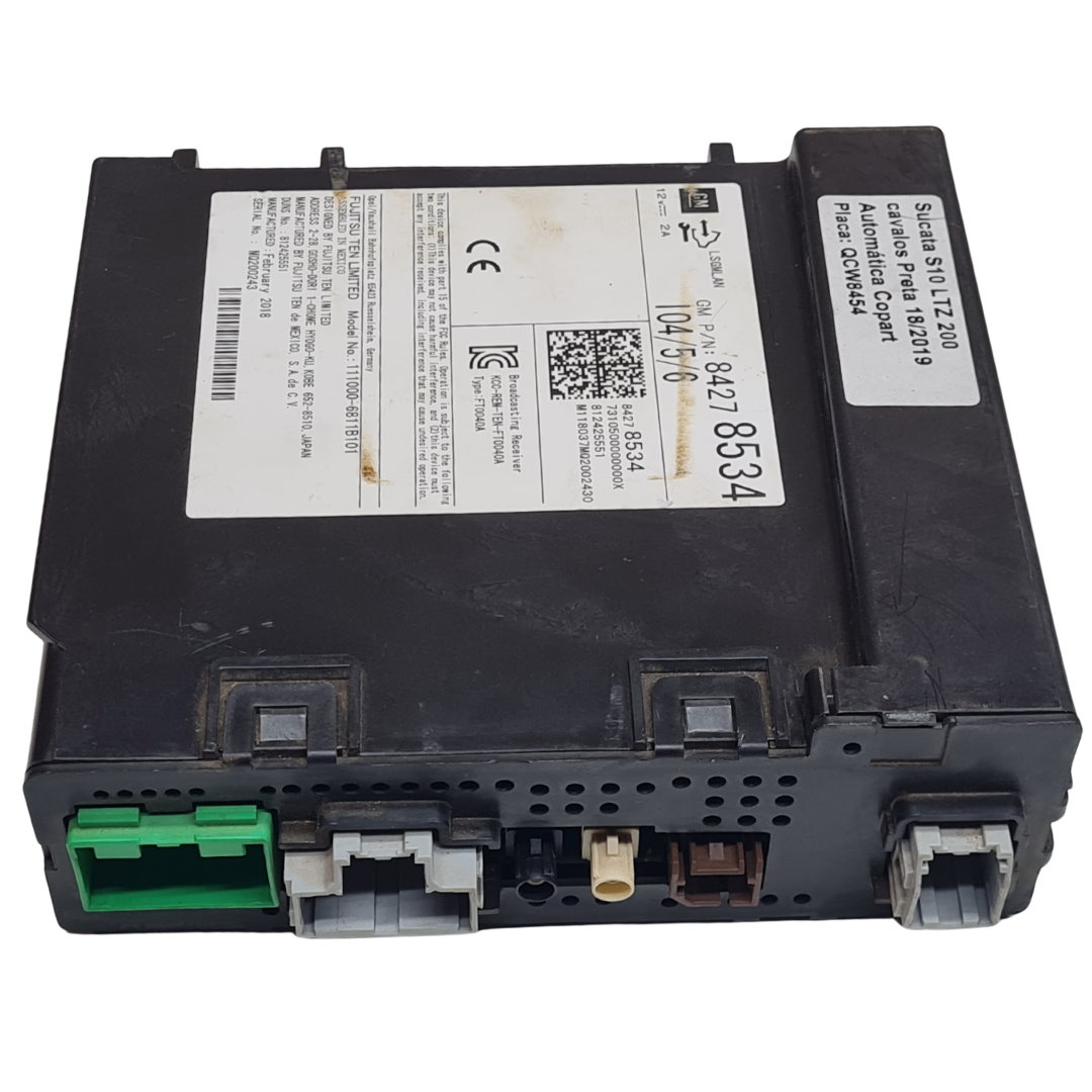 Módulo Onstar Interface S10 2.8 LTZ 2017 2018 2020  84278534