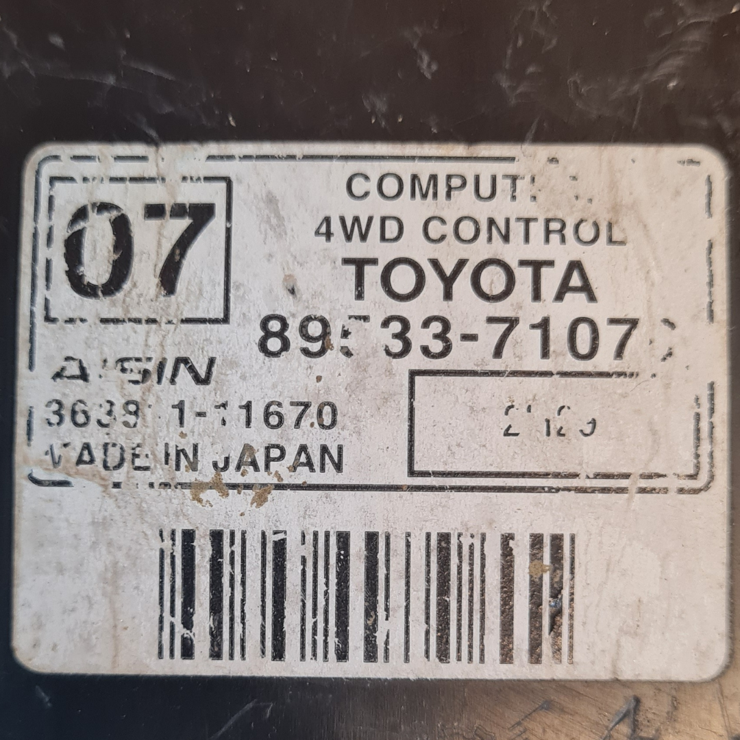 Modulo Controle Tração Hilux Sw4 2005 2015 89533-71070 - Imagem 2