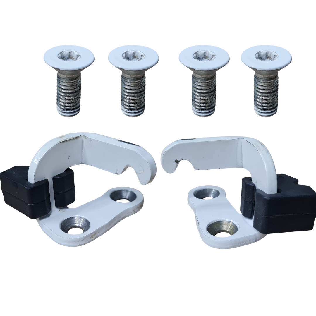 Kit Suporte Trava Tampa Traseira C/ Parafusos Hilux Cabine Simples 2016 2023